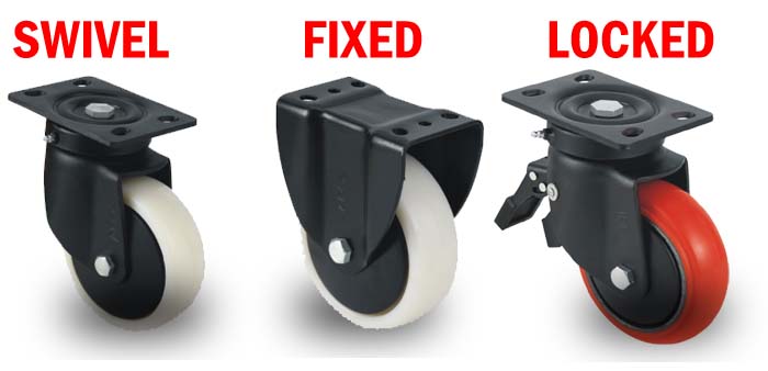 Apex C-150 Caster Types